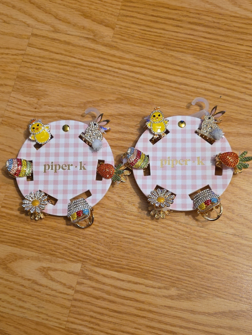 Piper·k Easter Charm Hair Clips Set